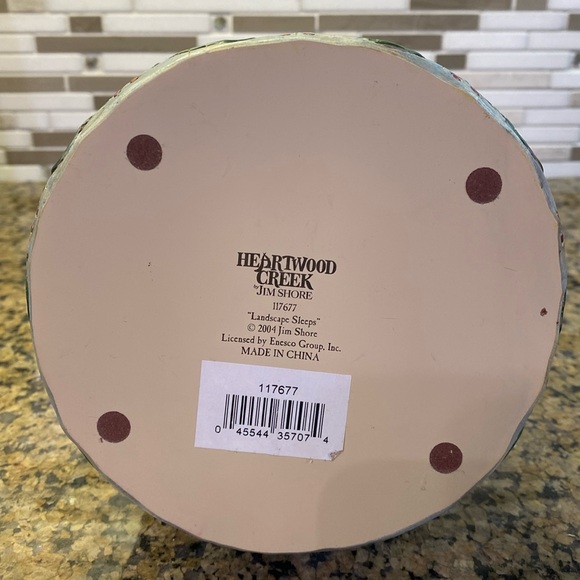 Jim Shore Landscape Sleeps Heartwood Creek Enesco Angel of Winter Figurine - Picture 8 of 12